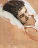 Śpiąca dziewczyna - Leo Putz — widok dzieła