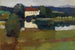 Château au bord du lac Hartmannsberg - Leo Putz — widok dzieła