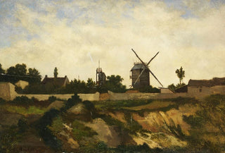Leon Richet - Les Moulins de Montmartre.webp