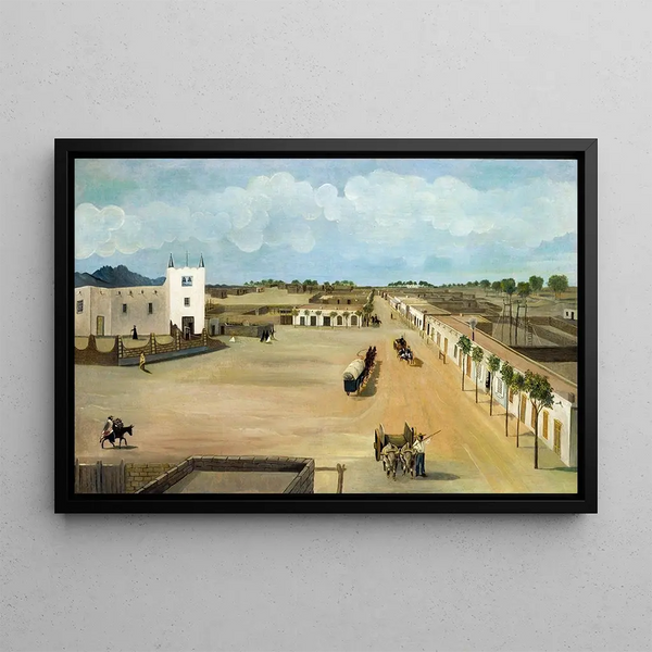 Leon Trousset - Old Mesilla Plaza.webp