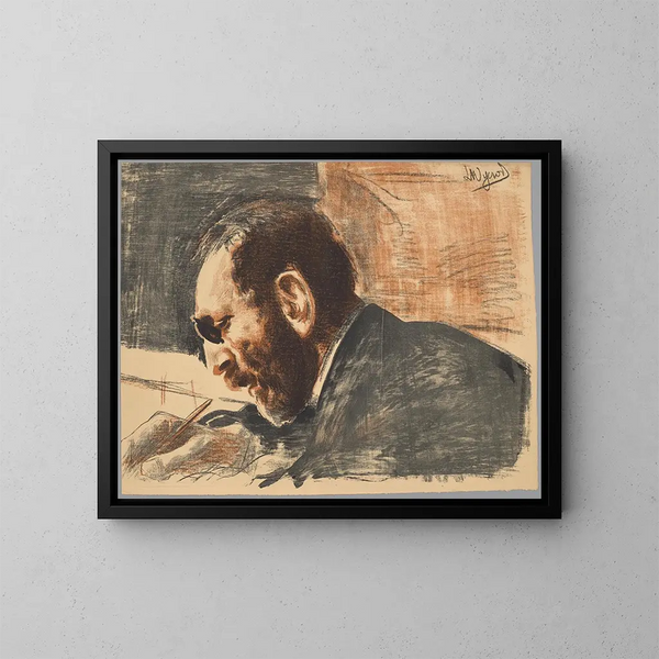 Feliks Jasieski - Leon Wyczółkowski — oprawiony obraz na ścianie