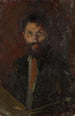 Autoportret - Leonid Osipovich Pasternak — oprawiony obraz na ścianie