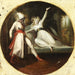 Léonore odkrywa sztylet Alonzo - Henry Fuseli — aranżacja we wnętrzu