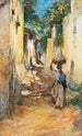 Petite rue - Leontine von Littrow — widok dzieła