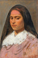 Portret Orientalki - Leopold Carl Müller — widok dzieła