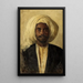 Buste d'un Arabe - Leopold Carl Müller — oprawiony obraz na ścianie