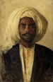 Buste d'un Arabe - Leopold Carl Müller — widok dzieła
