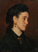 Portret młodej kobiety - Leopold Carl Müller — widok dzieła