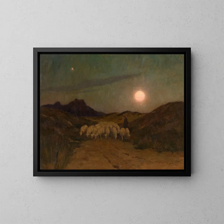 Leopold Haeck - Evening in the Kempen.webp