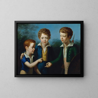 Leopold Kupelwieser - Albert Moritz und Leopold von Neuwall.webp