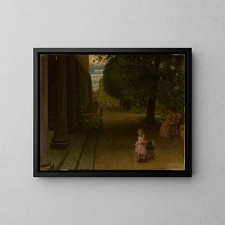 Leopold von Kalckreuth - In the garden.webp