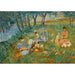 Reprodukcja obrazu Les Andelys, rodzina Lebasque nad brzegiem wody - Henri Lebasque