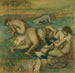 Les Baigneurs - Edgar Degas — widok dzieła
