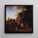 Les Bohémiens - Philips Wouwerman — oprawiony obraz na ścianie