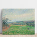 Reprodukcja obrazu Les Coteaux de Gisors, Temps Gris - Camille Pissarro