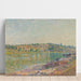 Reprodukcja obrazu Les Coteaux de La Celle-sous-Moret, Vus de Saint-Mammès - Alfred Sisley