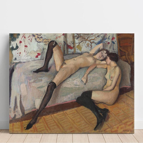 Reprodukcja obrazu Les Deux Amies - Albert Marquet