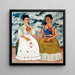 Reprodukcja obrazu Les Deux Fridas - Frida Kahlo