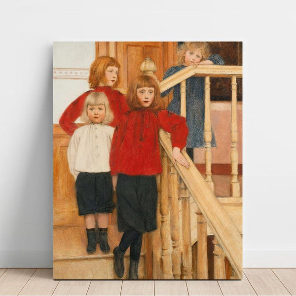 Reprodukcja obrazu Dzieci pana Neve - Fernand Khnopff