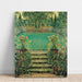 Reprodukcja obrazu Les Marches du Jardin, Gerberoy - Henri Le Sidaner