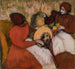 Les Modistes - Edgar Degas — widok dzieła