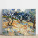 Reprodukcja obrazu Les Oliviers - Vincent Van Gogh