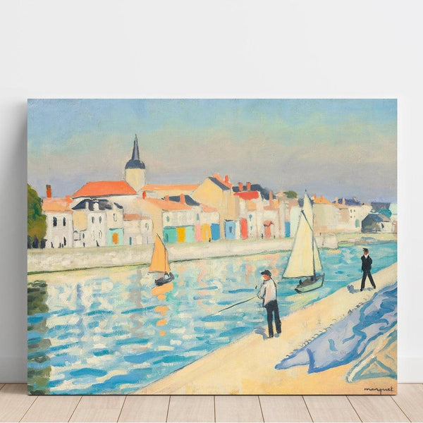 Reprodukcja obrazu Rybacy na linie, La Chaume - Albert Marquet