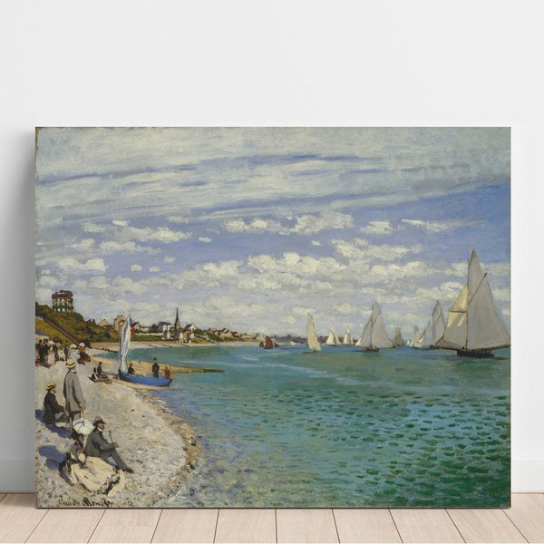 Reprodukcja obrazu Regaty w Sainte-Adresse - Claude Monet