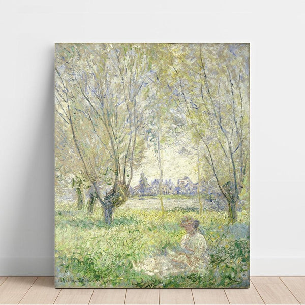 Reprodukcja obrazu Les Saules - Claude Monet