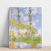 Reprodukcja obrazu Trzy Drzewa, Lato - Claude Monet
