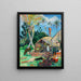 Reprodukcja obrazu Czarnych Świni - Paul Gauguin
