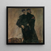 Les ermites - Egon Schiele — oprawiony obraz na ścianie