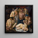 Les prisonniers - Max Beckmann — oprawiony obraz na ścianie