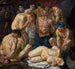 Les prisonniers - Max Beckmann — widok dzieła