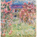 Reprodukcja obrazu Les roses - Claude Monet