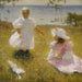 Siostry - Frank Weston Benson — widok dzieła