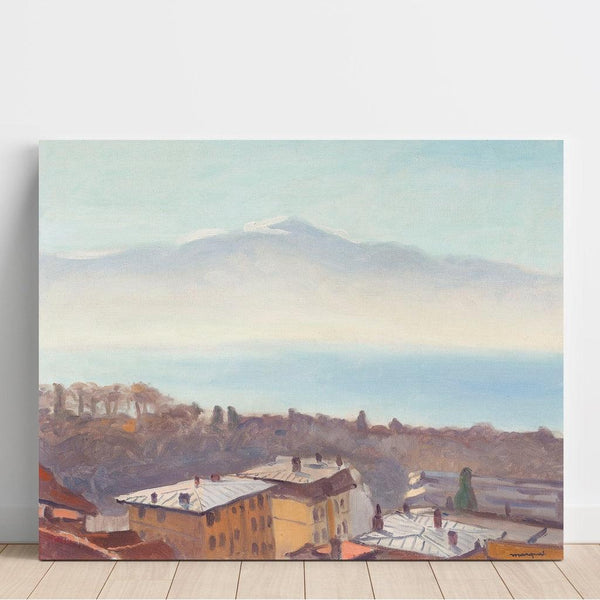 Reprodukcja obrazu Les toits d’Ouchy et le Léman - Albert Marquet