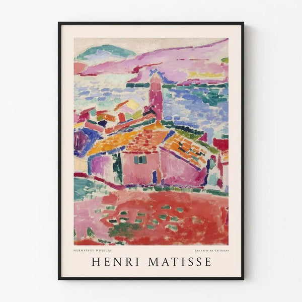 Dachy Collioure autorstwa Henri Matisse