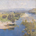 Les transparents violets de midi - Arthur Streeton — widok dzieła