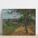 Reprodukcja obrazu Les vergers de Louveciennes - Camille Pissarro