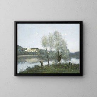 Les Baigneuses de Ville-d'Avray - Jean-Baptiste Camille Corot