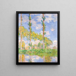 Trzy drzewa, lato - Claude Monet