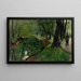 na nowym jeziorze Tiergarten w Berlinie - Lesser Ury — oprawiony obraz na ścianie