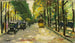 Słoneczna ulica berlińska - Lesser Ury — widok dzieła