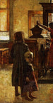 Taverne flamande - Lesser Ury — widok dzieła