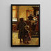 Taverne flamande - Lesser Ury — oprawiony obraz na ścianie