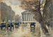 Paris La Madeleine - Lesser Ury — widok dzieła