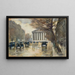 Paris La Madeleine - Lesser Ury — oprawiony obraz na ścianie