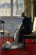 Le tapis rouge - Lesser Ury — widok dzieła