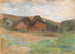 pejzażu łąkowego z farmami, Kstendorf - Lesser Ury — widok dzieła